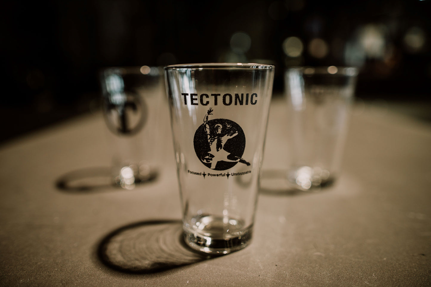 Tectonic Pint Glasses