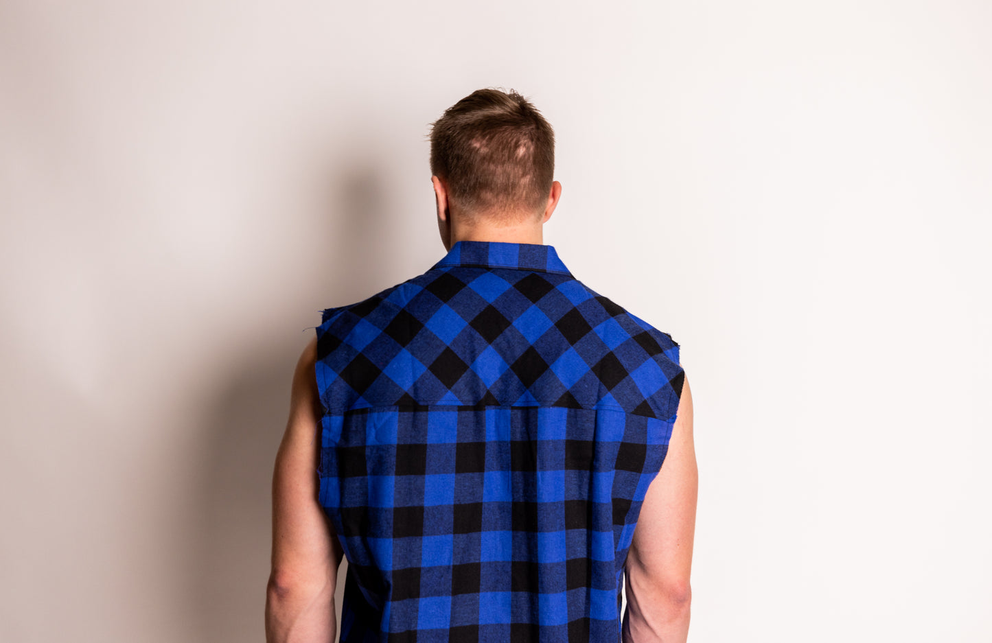 Special Edition Flannel Plaid Sleeveless Shirt